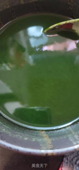 艾草白豆糯米饼的做法步调：1
