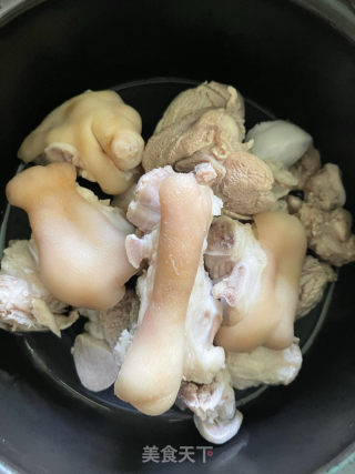 沙姜猪足的做法步调：5