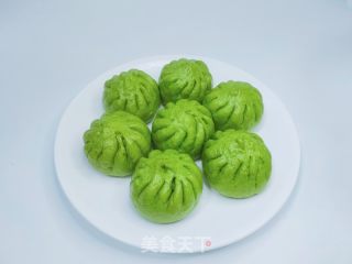 蔬菜汁包子的做法步调：1