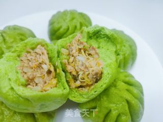 蔬菜汁包子的做法步调：5