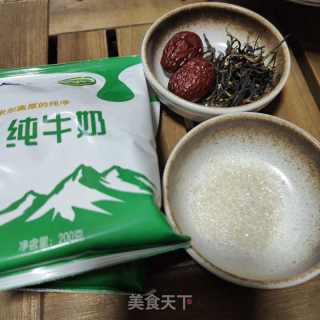 烤奶茶的做法步调：1