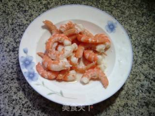 虾仁炒黑贼的做法步调：8