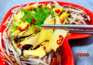 葱油银针鲍鱼的做法步调：13
