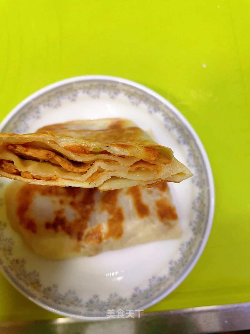 喷鼻酥千层肉饼的做法