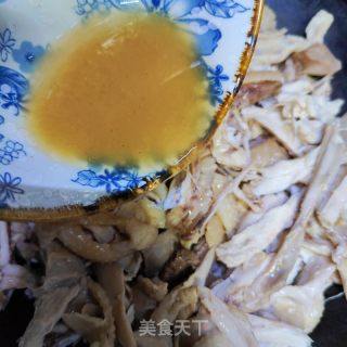 脚撕鸡的做法步调：9