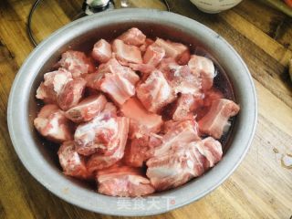 碗蒸排骨的做法步调：1