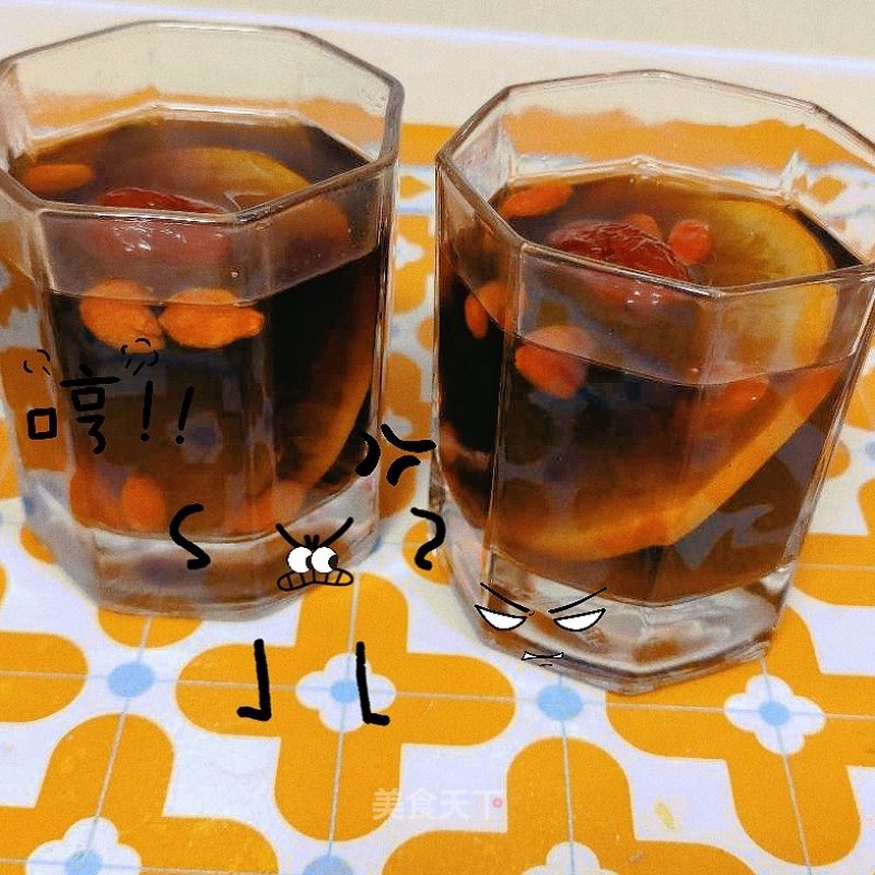 可乐柠檬白枣茶的做法