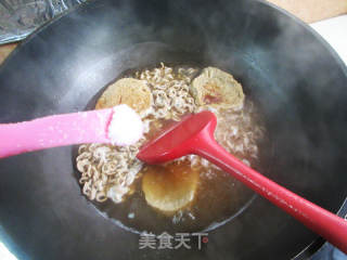 油炸素鸡菠菜荞麦里的做法步调：4