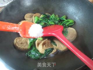 菠菜油炸素鸡的做法步调：9