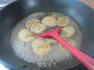 菠菜油炸素鸡的做法步调：7