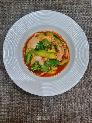 凉拌鸡腿肉的做法步调：14