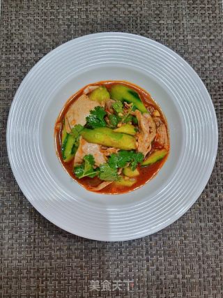 凉拌鸡腿肉的做法步调：15