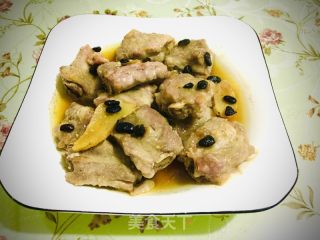 豆豉蒸排骨的做法步调：7