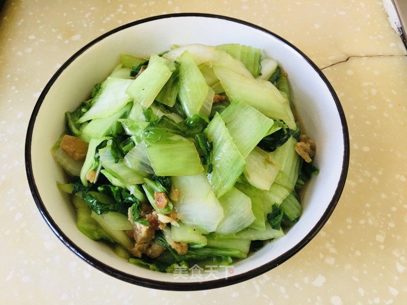 羊油滋啦炒小利剑菜的做法