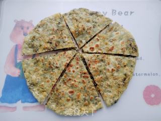 雪菜豆腐肉麦饼的做法步调：15