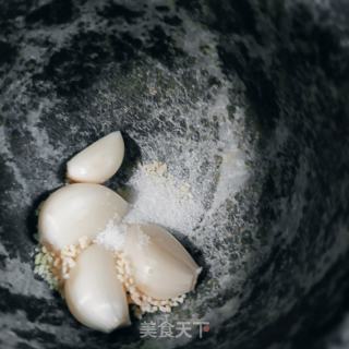 毛蛤拌里条菜的做法步调：9