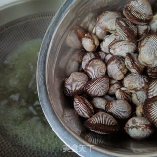 毛蛤拌里条菜的做法步调：5
