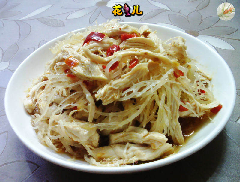 鸡胸肉拌石花菜的做法
