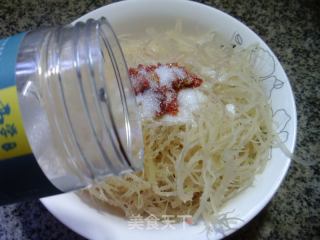 鸡胸肉拌石花菜的做法步调：8