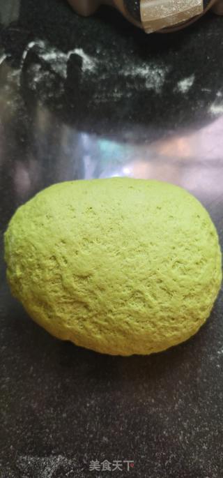 乌齐麦艾草白豆卷的做法步调：5