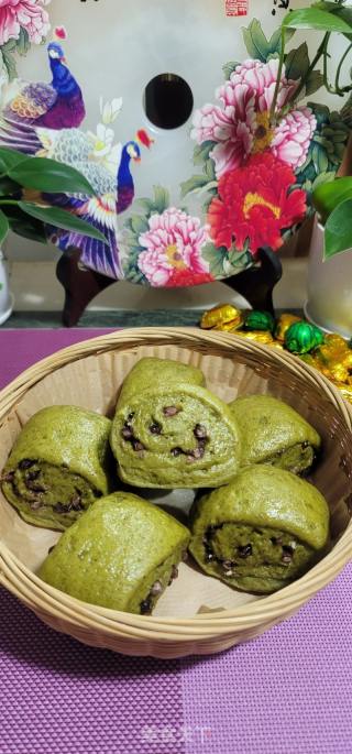 乌齐麦艾草白豆卷的做法步调：13