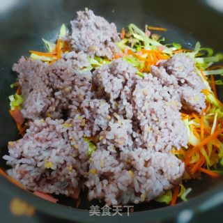 浇汁蛋包饭的做法步调：4