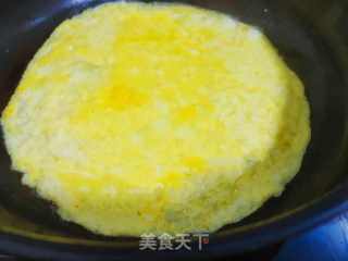 浇汁蛋包饭的做法步调：7