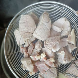 金华水腿梅花肉炖雷笋的做法步调：7