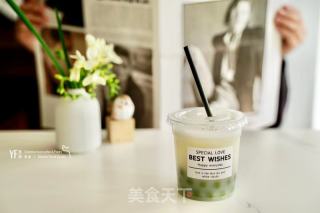 薄荷青团黑龙茶的做法步调：11