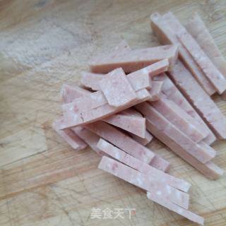 午饭肉拌茭瓜的做法步调：6