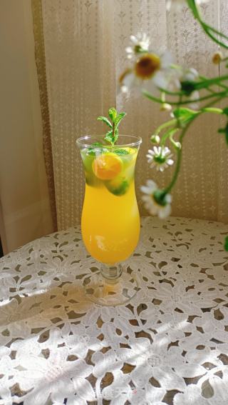 七窨茉莉卡曼橘果汁的做法步调：9