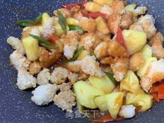 咕咾肉（鸡米花版）的做法步调：8