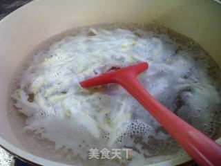 肥肉丝雷笋炒千张的做法步调：5