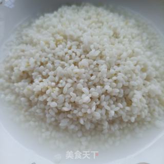 蜜汁北瓜糯米饭的做法步调：3