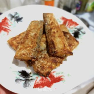 玉米里煎带鱼的做法步调：9
