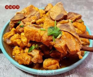 猪排白焖豆腐泡的做法步调：15