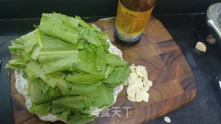 蚝油油麦菜的做法步调：1