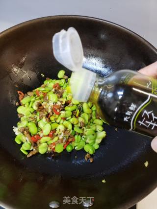 蚕豆鸡蛋中婆菜 陈喷鼻甘旨下饭菜的做法步调：10