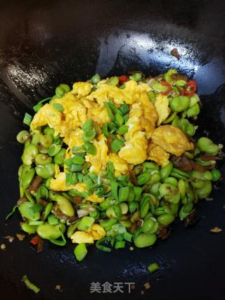 蚕豆鸡蛋中婆菜 陈喷鼻甘旨下饭菜的做法步调：11