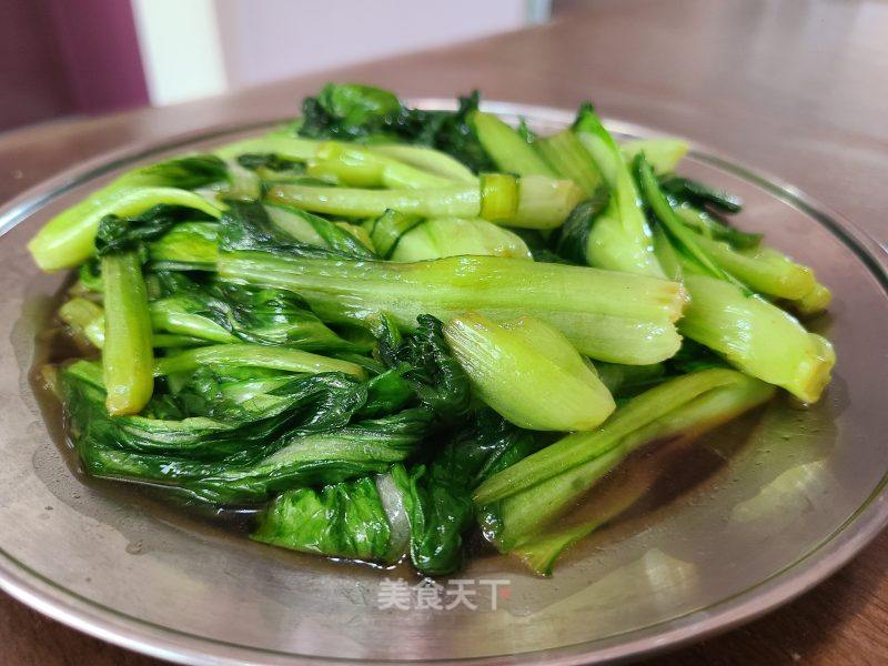蚝油青菜的做法