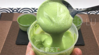 抹茶坚皮奶油杯、喷鼻坚巧克力坚皮、清爽茶喷鼻奶油，使人耐人寻味。的做法步调：21