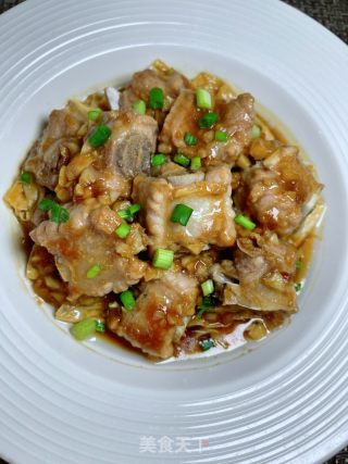 蒜蓉排骨蒸腐竹的做法步调：15