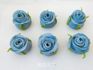 玫瑰花馒头的做法步调：7