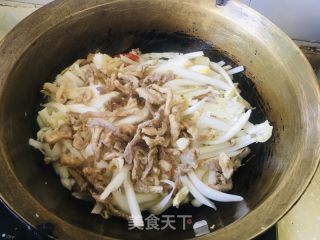 利剑菜过油肉的做法步调：6