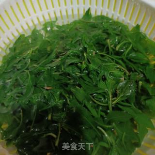 马兰头拌豆皮的做法步调：6