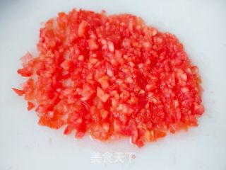 番茄鸡蛋挨卤里的做法步调：2
