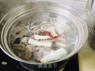 家常炖羊排的做法步调：6