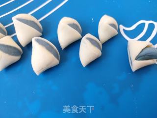 青花瓷馒头的做法步调：6
