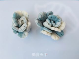 青花瓷馒头的做法步调：9