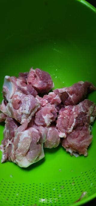 陈肾花死菜干汤的做法步调：1